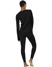 icyzone - Camisas de manga larga para mujer, para yoga, con agujero para el pulgar