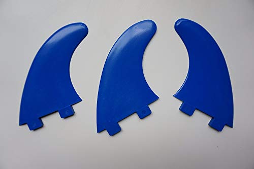 Gold Happy FCS Surfboard Fins Surf Fin G5 Medium Size Surfing Fins Thrusters(3pcs)
