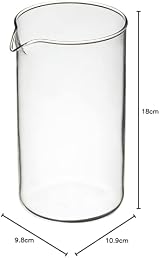 La Cafetière Replacement Glass Beaker 1 L for French Press LCB8CUP view 7