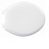 American Standard 5321.110.020 EverClean Elongated Toilet Seat with Slow Close Snap-Off Hinges, White