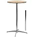 Flash Furniture 24'' Round Wood Cocktail Table with 30'' and 42'' Columns primary
