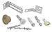 Bi-Fold Door Hardware Repair & Replacement Kit, 2-Pack