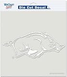 WinCraft Arkansas Razorbacks Die-Cut Decal - 8