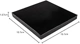 Isolate It Sorbothane Square Pad 1/2 Inch Thick 5x5 Inch Vibration Dampening 2 view 5
