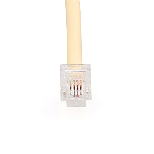 GLE2016 In-line DSL Splitter Adapter with Noise Filter for Telephone Phone Fax Accessory (Pack of 5)