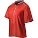 Mizuno Comp Short sleeve Batting Jacket, Red, EXTRA LARGE (XL)