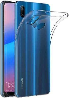 Kavacha Back Cover Case formi Huawei Y9 Prime 2019 Flexible Shockproof TPU Cushioned Edges - Transparent