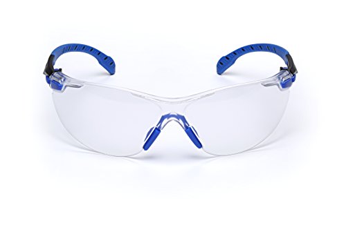 3M-Personal-Protective-Equipment-Solus-1000-Series-Safety-Glasses-S1101SGAF-BlackBlue-Clear-Scotchgard-Anti-Fog-Lens