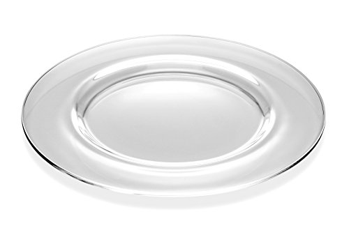 Barski - European Glass - Classic Look - Clear - Charger - Plate - 12.5