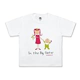 I'm the New Big Sister T-Shirt Gift (White, Youth Extra Small)