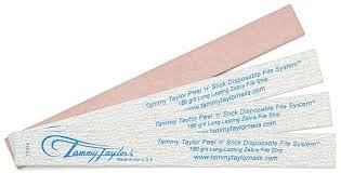 Tammy Taylor Peel 'n' Stick Long Lasing Zebra File 180 Grit 10-pk
