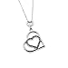 Romantic Multiple Open Heart Pendant Silver Love Necklace Jewelry Gift for Girlfriend Wife Mom Mother Anniversary Christmas