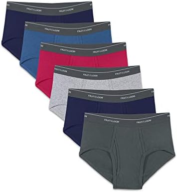 Fruit of the Loom Men’s Tag-Free Cotton Briefs
