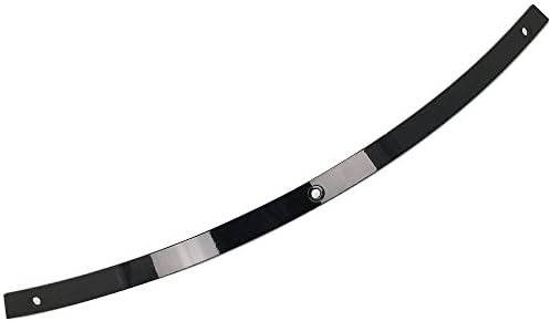 Gloss Black Windshield Trim for Harley Touring Models 1996-2013