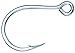 Mustad in-Line Single Wide Round Bend Forged Eyed Hook (5 Pack)