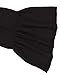 ZANZEA Women's Sexy Off Shoulder Chiffon Lace Ruffle Sleeve Blouse Mini Dress Summer Beach Cover Up Sundress Black S
