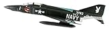 1/100 Die-Cast F-4 Phantom II, Black Bunny