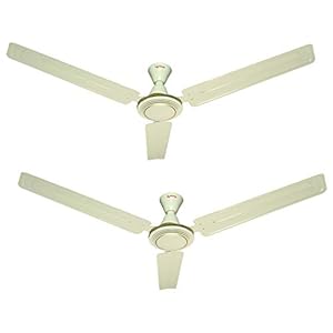 Lifelong Glide Ceiling Fan (Pack Of 2), Ivory