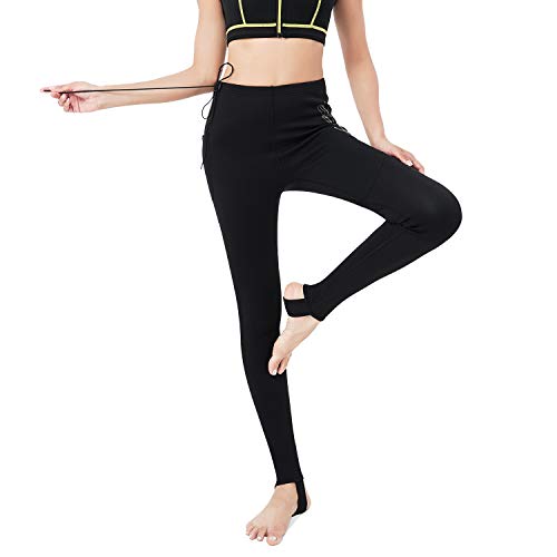 image for CtriLady Women's Wetsuit Pants Premium 2mm Neoprene Sauna Leggings for