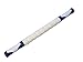 Muscle Roller Massage Stick(Black/White): A Sports Body Massager Tool-Release Myofascial Trigger Points,Reduce Muscle Soreness, Tightness, Leg Cramps and Back Pain, Rub Muscle for Relief and Recovery