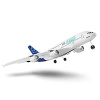 Bieay A120-A380 3CH RC Channel Remote Control Airplane, RC RTF Glider 510mm Wingspan Plane, 2.4Ghz Fixed Wing Drone Control Flying Aircraft (White)