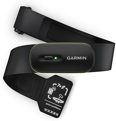 HRM-600, Monitor de Frecuencia Cardiaca Premium, Datos HRV, Dinámica de Carrera, Pasos, Velocidad, Distancia, Registra y sincroniza Datos sin Reloj, Correa Lavable a máquina, Talla M-XL