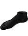 HASLRA Light Weight Low Cut Toe Socks 3 Pairs (BLACK-L)