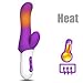 XUANAI Heating vibrator viberate toy ,7 Speed Automatic Heating clitoral vibrators Strong vibration,Bathroom, bedrooroof, hotel, bar Flifting, car, Adult Toy for Couples, Men and Women (purple)