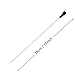 Timiy 1 Pair 15Inch Musical Professional Music Concert Baton with Black ABS Handle for Conductor Musician