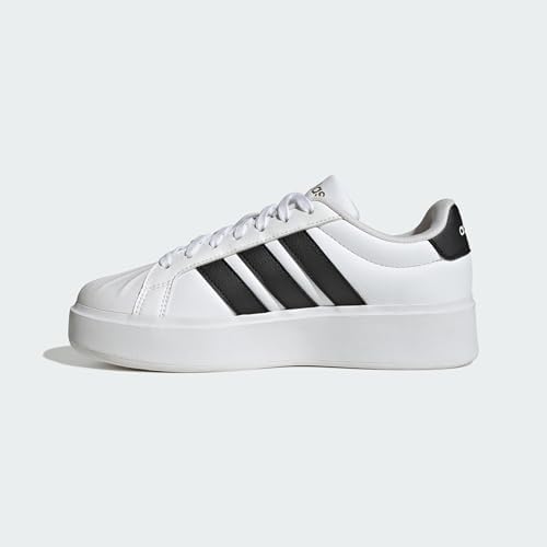 Damen Streettalk Bold Shoes, FTWR White/Core Black/Matte Gold, 39 1/3 EU