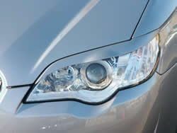 レガシィワゴン Bp5後期 D型 アイライン 左右セットカラー 32j オブシディアンブラックパール アイラインフィルム 車 バイク Amazon