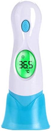 HKJYC 4 in 1 Multifunctional Baby Thermometer Forehead Ear Room Food Infrared Thermometer Instant Non-Contact Accurate Digital Thermometers with 3 Temperature Color Backlight-Safety First