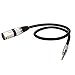 Tisino 3.5mm to XLR Cable Unbalanced Mini Jack 1/8 inch to XLR Male Adapter Microphone Cord - 10ft/3m