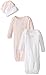 Burt's Bees Baby - Gown with Cap Set, 100% Organic Cotton