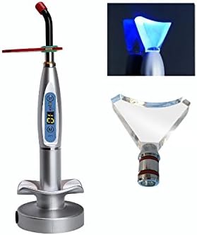 YOHOSO Wireless Cordless LED Curing Light Cure Lamp New 1500mw with Whitening Tip Silver US Stock