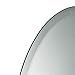 Better Bevel Frameless Round Mirror, 18