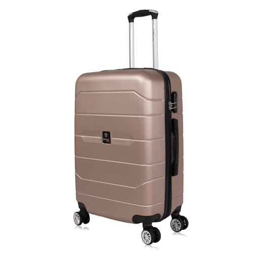 Mala de viagem 23kg Média Tokio Swiss Move Rose