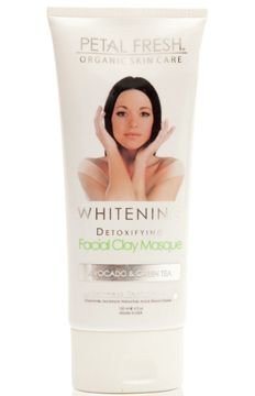 Bio Creative Lab Petal Fresh Botanicals Whitening and Detoxifying Facial Clay Masque, Avocado and Green Tea, 7 Ounce