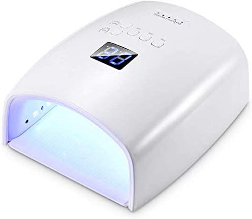 すべてのジェルネイルに適用 B08gld4trf 大型家電 Ledネイルドライヤー ホーム ネイルドライヤー 自動センサー付き48w充電式uv Ledジェルネイルランプドライヤーネイルポリッシュ光硬化性ランプ マニキュアツール人気のネイルアートデザイン B08gld4trf