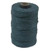 Waxed Irish Linen Crawford Cord 4 Ply 1 Spool TEAL 420023