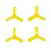 Crazepony 12pcs 1935 1.9 Inch 3-Blade Propeller Triblade Prop 1.5mm Mounting Hole Compatible with 1103 1104 1105 Motors for DIY Micro FPV Drone Quadcopter