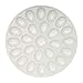 Zak Designs 12-inch White Melamine Egg Tray