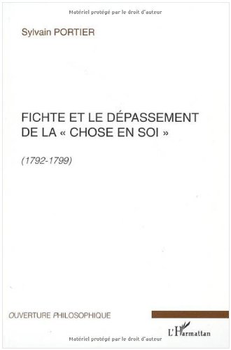 Fichte et le dépassement de la chose en soi