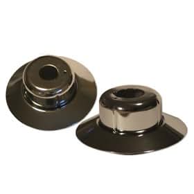 Fire Sprinkler Covers - 4-Pack Decorative Escutcheon Plates, White, Protects Sprinkler Heads