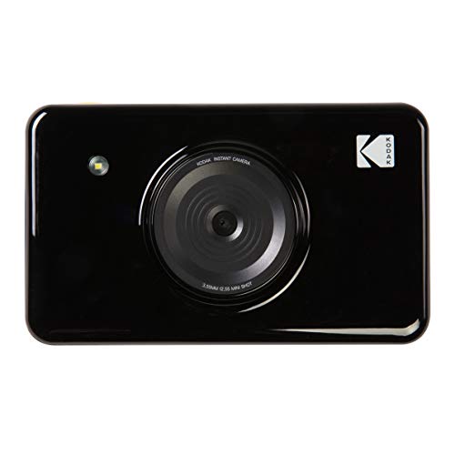 KODAK Mini Shot Wireless Instant Digital Camera & Social Media Portable Photo Printer, LCD Display, Premium Quality Full Color Prints, Compatible w/iOS & Android (Black)