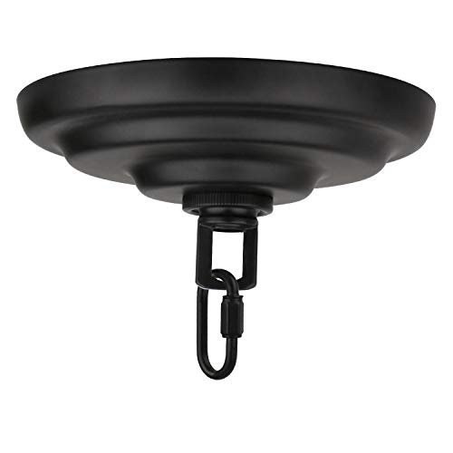 Canopy Kit, Black Canopy Light Kit, 5 3/8 Inches Diameter Canopy Kit