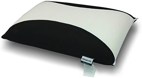 Spinal SolutionGel Memory Foam Pillows, Maintains Proper Sleeping Postures, Relieves Neck and Shoulder Pain, Perfect for Side, Back, or Stomach Sleepers, 25 x 15, White