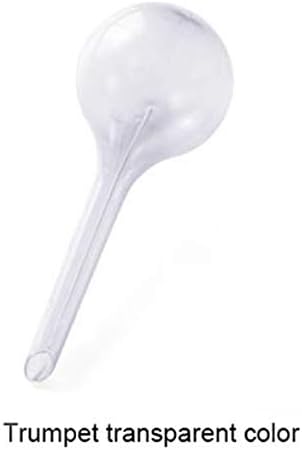 Harlls Practical Design PVC Self-Watering System Imitation Glass Ball Plant Waterer Flowers Watering Device Ball Type Drip - transparent S