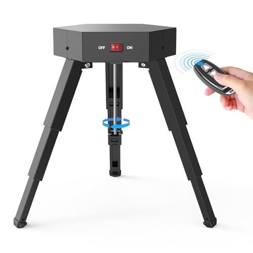 Eyoyo Ice Fishing Camera Tripod Panner Positioner, 360° Rotation Underwater Camera Tripod w/Foldable Extendable Legs, Fits Ice Holes up to 11 Inches, Metal Housing