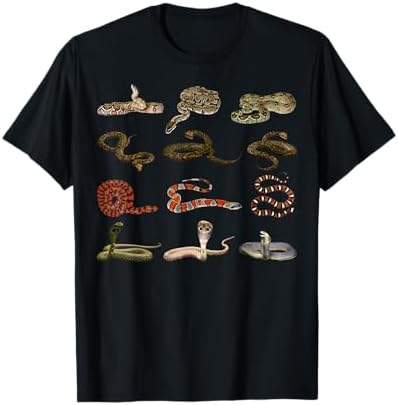 Amazon.com: Gold Snake Shirt-Reptile Snake T-Shirt for Kids